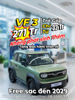 🚗 VINFAST VF3 – CHỈ 2XX TRIỆU 🔥🔥