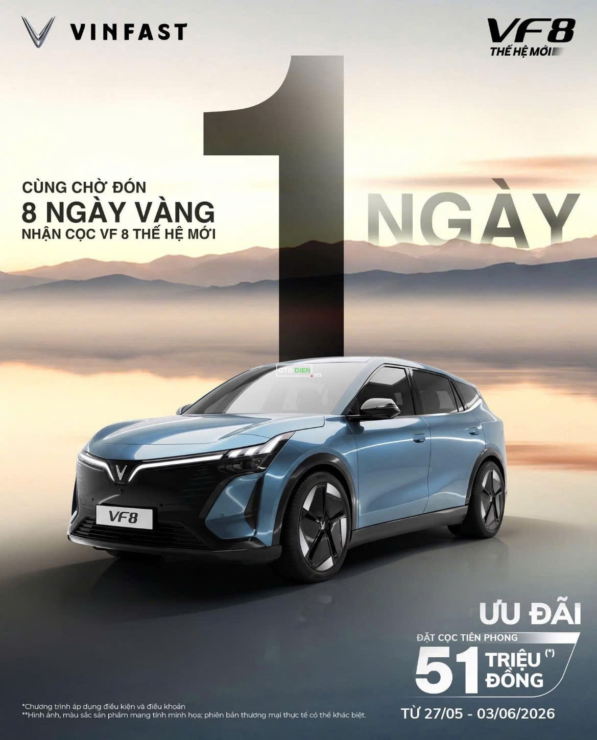 🔥VF 8 THẾ HỆ MỚI CHÍNH THỨC MỞ CỌC TỪ 27/5/2026🔥3