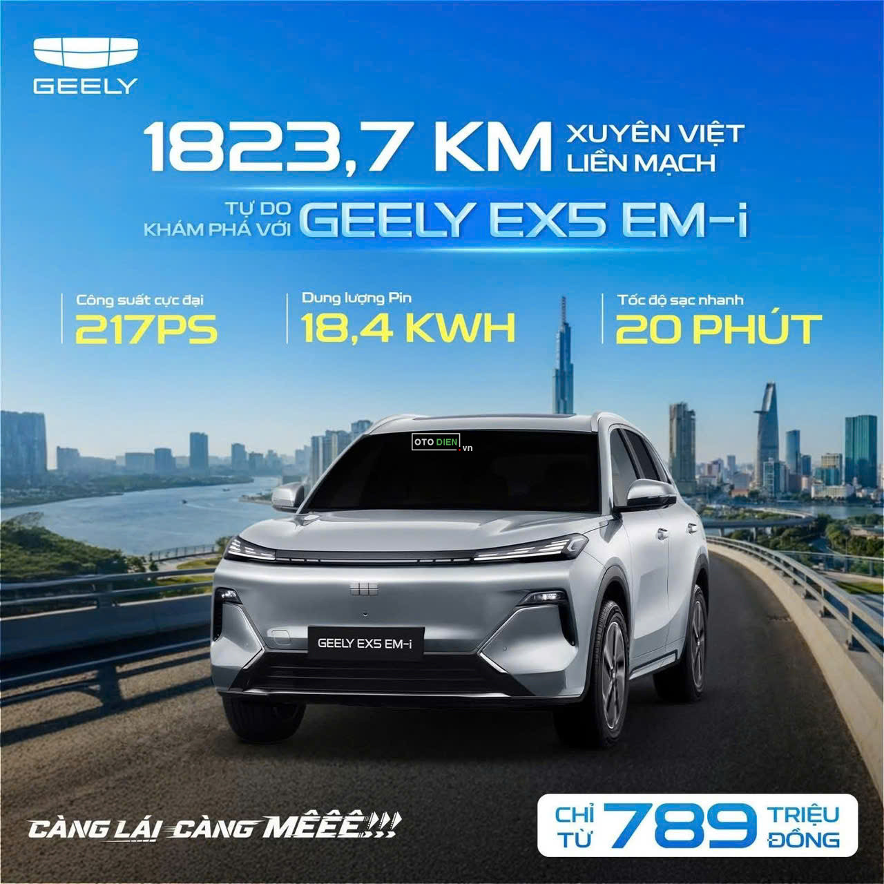 ⚡ GEELY EX5 EM-i MAX – SUV PHEV THẾ HỆ MỚI ⚡0