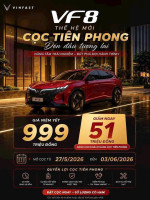 🔥VF 8 THẾ HỆ MỚI CHÍNH THỨC MỞ CỌC TỪ 27/5/2026🔥
