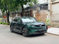 Vf9 Plus 2024, 7c xanh rêu nội thất đen mới